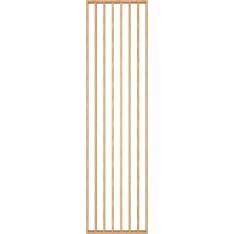 Evella DIY oak extendable room divider