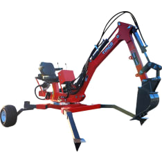 Timco ATV-570R 360 degree rotating excavator with 15hp engine and 30cm bucket