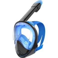iSport Full Face musta/sininen sukellusmaski, S/M