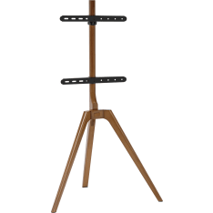 Bandago 43-65" TV floor stand black/walnut