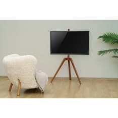 Bandago 43-65" television lattiajalusta musta/pähkinä