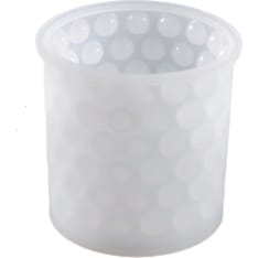 Stazo 6.6 x 6.6 x 6.7 cm silicone candle mold