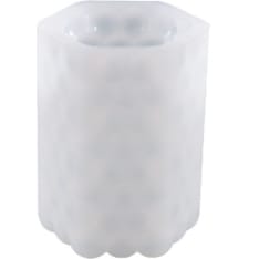 Stazo 5.7 x 5.7 x 7.7 cm silicone candle mold