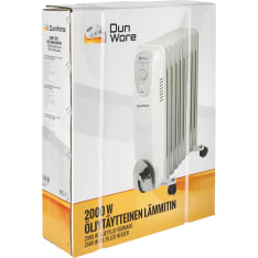 DunWore 2000 W oil-filled heater