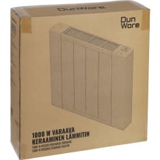 DunWore 1000 W varaava keraaminen lämmitin