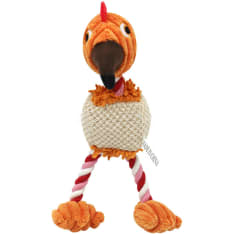 FunPet Kaija orange dog toy