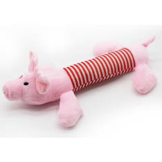 FunPet Tube piggy dog toy