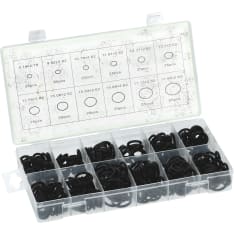 Arctic Auto musta 300 kpl O-rengaslajitelma