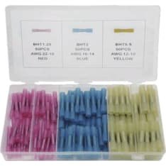 Arctic Auto heat shrink butt assortment 150 Pcs.