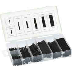 Arctic Auto black shrinkable tube 127pcs