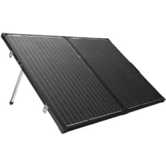 BrightSolar Full Black 100W kannettava ja taitettava aurinkopaneeli, sis. säätimen