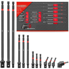 Timco 13-piece extension arm set for screwdriver