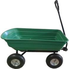 Green land puutarhakärry vedettävä ja kippaava  80l 200kg