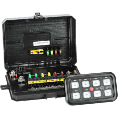 Arctic Bright 8 gang switch panel 10-30V dc 60A