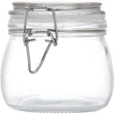 Savora 500 ml glass preservation can with patent lid