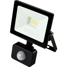 BrightSolar LED Floodlight with motion sensor 10W