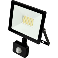 BrightSolar LED-valonheitin tunnistimella 30 W