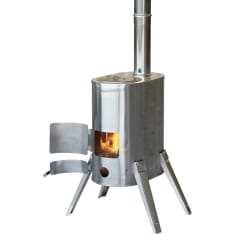 Sawu ultralight tent stove with cooking surface