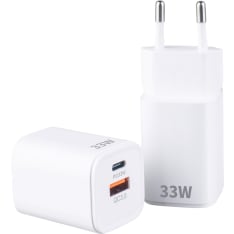 Le-On 1 x USB-C + 1 x USB-A 33W GaN PD+QC charger