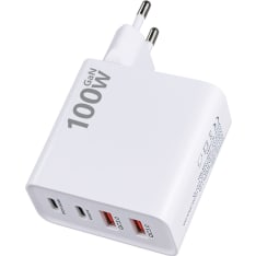 Le-On 2 x USB-C + 2 x USB-A 100W GaN PD+QC charger