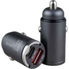 Le-On 1 x USB-C + 1 x USB-A 30W PD+QC car charger