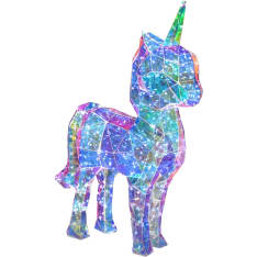 Lumio Lights Magic Unicorn 54 cm RGB LED-koristevalaisin