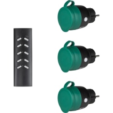 DunWore remote controlled outdoor sockets 3 pcs