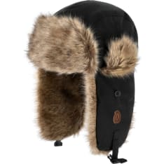Anar Naruska black fur hat