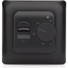 DunWore M20 black mechanical underfloor heating thermostat