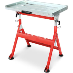 Timco 76 x 51 x 78-93 cm adustable welding table