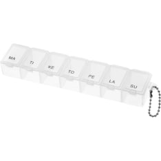 KotiHoiva transparent 7 compartment pill dispenser