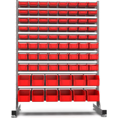 Timco 77pcs box shelf and plastic box set