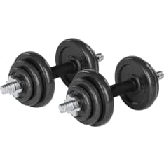 OptiGym 20 kg säädettävä käsipainosetti