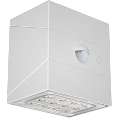 Lumio Lights Solar Versa white wall light with motion sensor