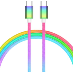 Le-On 2m multicolor Type-C 100W charging cable