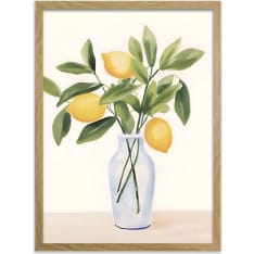 Kotoilu Sitruuna 30 x 40 cm framed canvas print