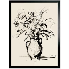 Kotoilu Maljakko 40 x 50 cm framed canvas print