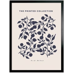 Kotoilu Lehdet 50 x 70 cm framed canvas print