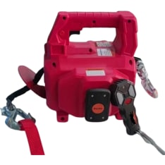 Moment 18 V 450 kg battery winch with synthetic rope