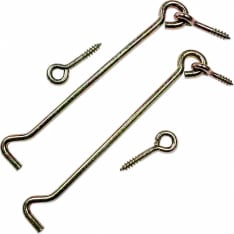 Finnbear 160 mm 2-pack galvanised wire hooks