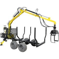 Komator 2000 kg tukkikärry vedolla