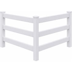 Ranch 183 cm 2 kpl 3 rima-aukon hevosaitauksen kulmatolpat