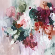 Aina Rakkaus 90x90cm maalattu taulu
