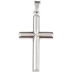 Saurum 816900 valkokultainen risti