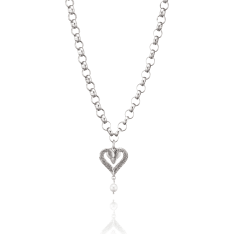 Enchanting L57230844000 Swans necklace