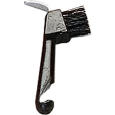 Wahlsten black hoof hook with brush