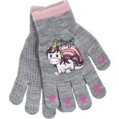 Wahlsten Unicorn children's gray knuckle glove