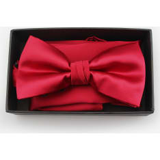 Veniz bow tie & handkerchief in a gift box