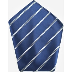 Veniz striped pocket square
