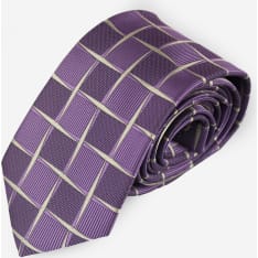 Veniz tie 70mm plaid